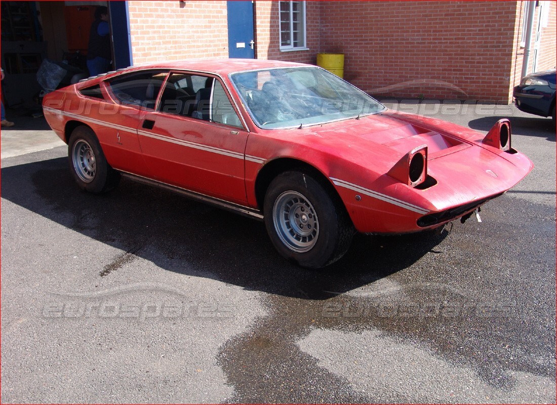 lamborghini urraco p250 / p250s avec n/a, en préparation pour le démontage #8