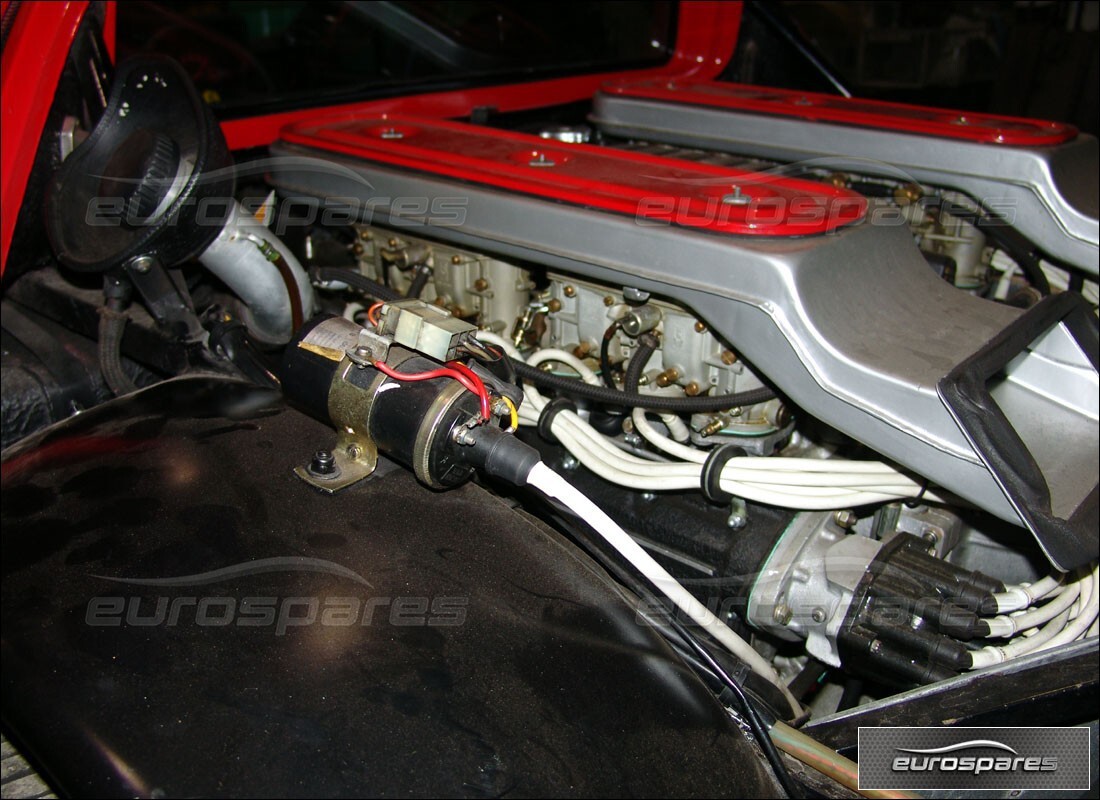 ferrari 512 bb avec 15,936 miles, en préparation pour le démontage #10