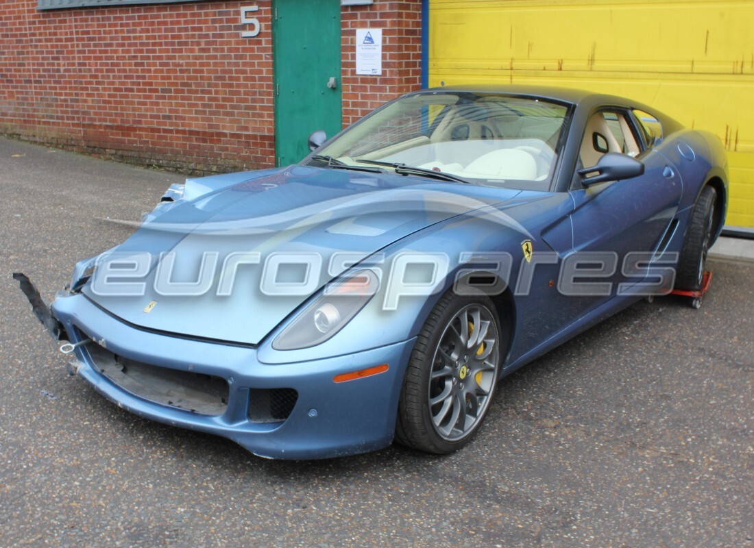 ferrari 599 gtb fiorano (europe) avec 40,432 kilomètres, en préparation pour le démantèlement #1