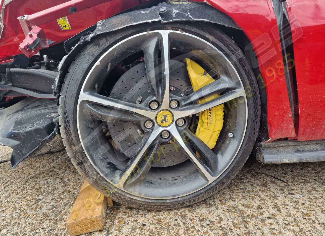 ferrari 296 gts avec 2525 miles, en préparation pour le démontage #23