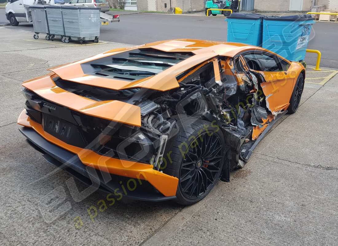 lamborghini lp740-4 s coupe (2018) avec 11,442 miles, en préparation pour le démontage #5