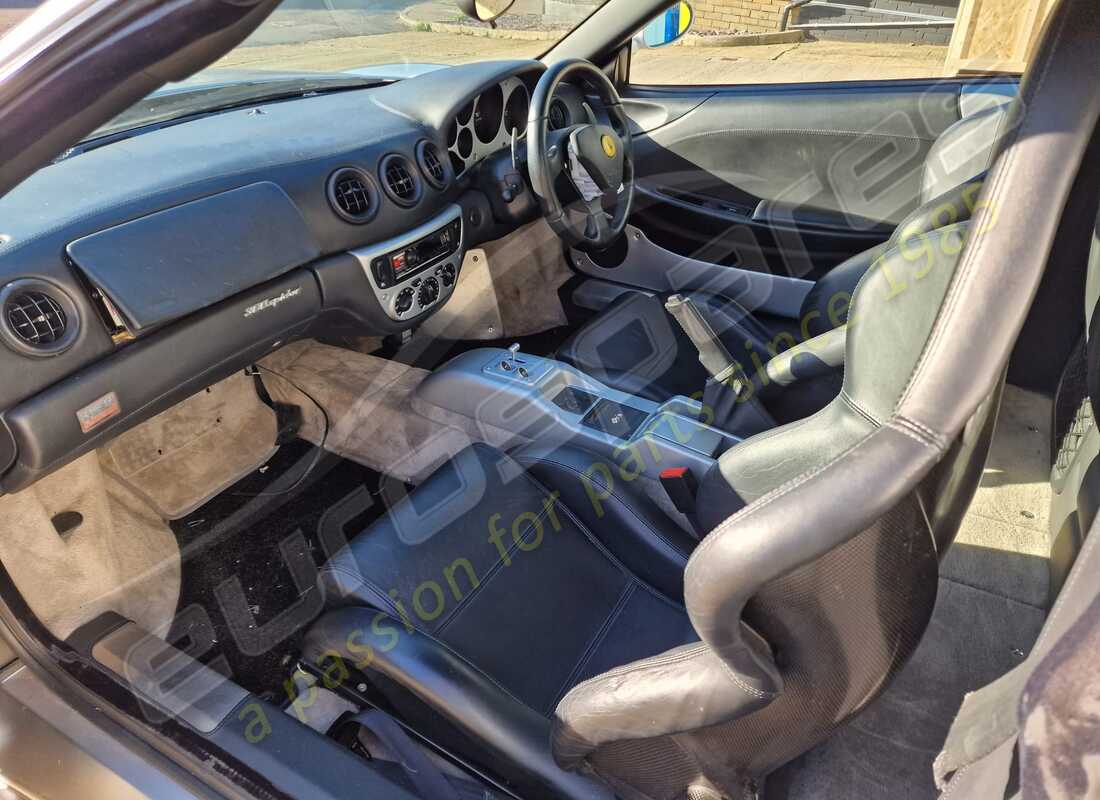 ferrari 360 spider avec 24,759 miles, en préparation pour le démontage #12