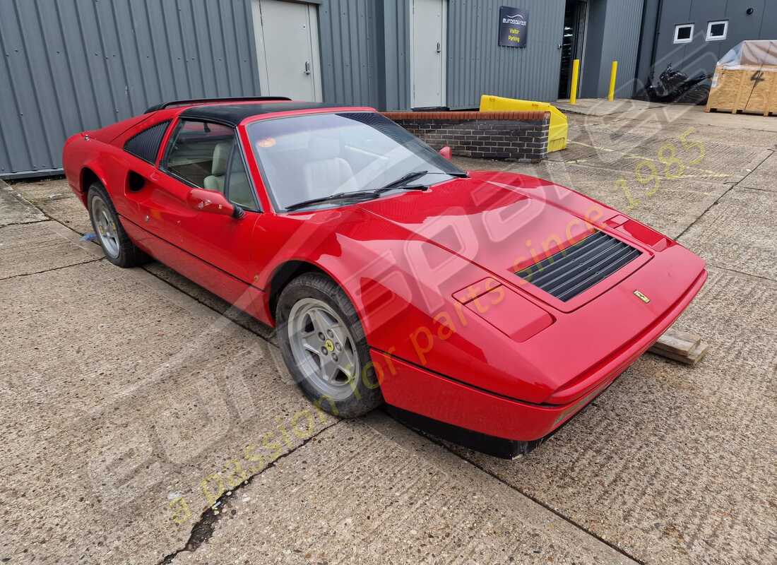 ferrari 328 (1985) avec 28,673 kilomètres, en préparation pour le démantèlement #7