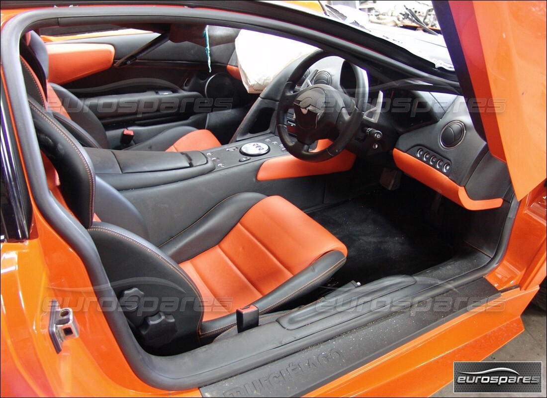 lamborghini murcielago coupe (2003) avec 6,200 kilomètres, en préparation pour le démantèlement #7