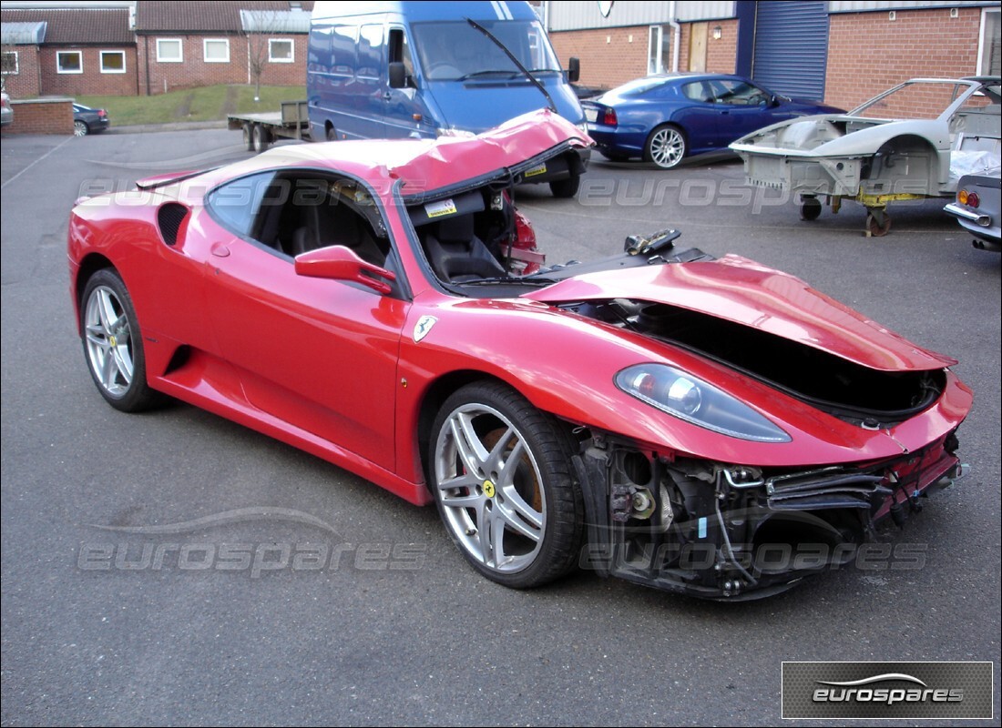 ferrari f430 coupe (europe) avec 4,000 kilomètres, en préparation pour le démantèlement #9