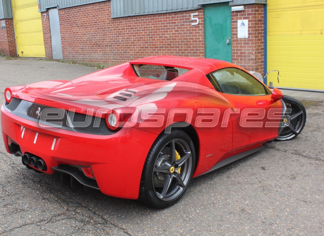 ferrari 458 spider (europe) avec 2,793 miles, en préparation pour le démontage #4