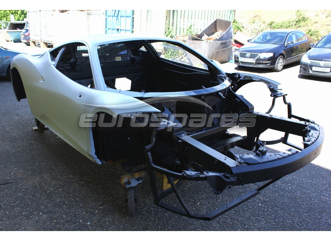 ferrari 458 challenge avec inconnu, en préparation pour le démontage #6