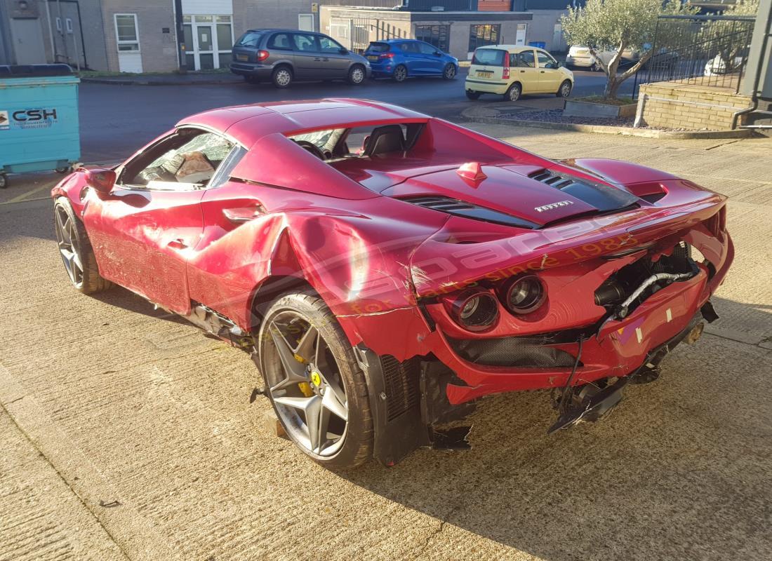 ferrari f8 spider avec 940 miles, en préparation pour le démontage #4