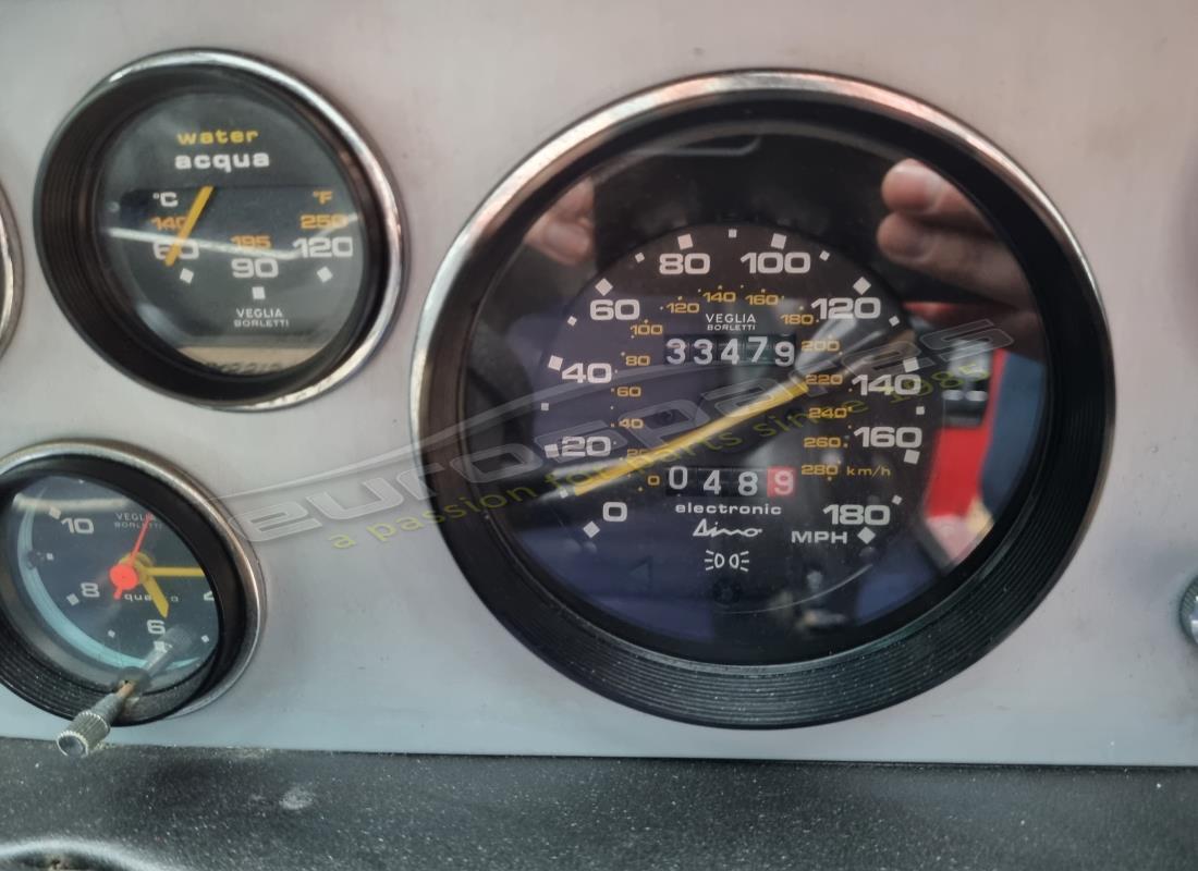 ferrari 308 gt4 dino (1979) avec 33,479 miles, en préparation pour le démontage #20