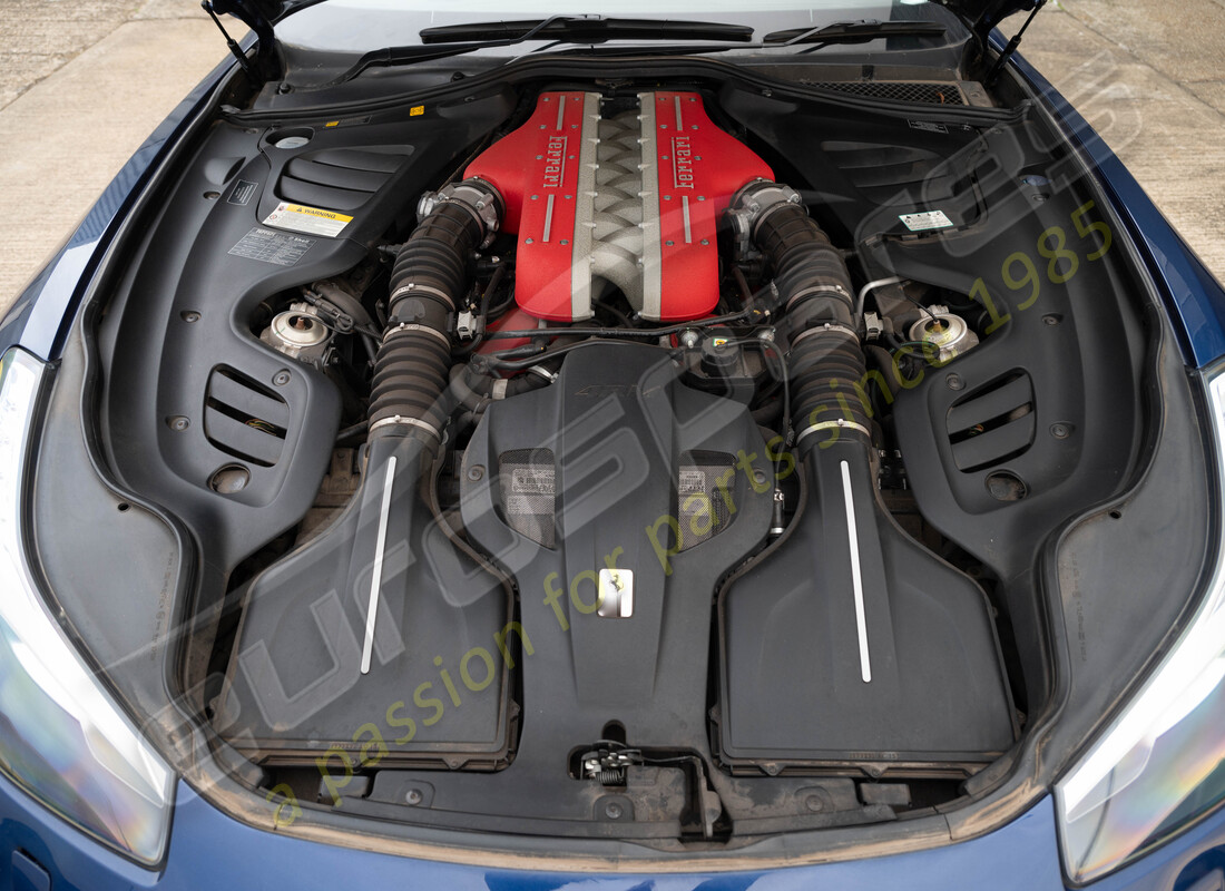 ferrari gtc4 lusso (rhd) avec tbc, en préparation pour le démontage #17