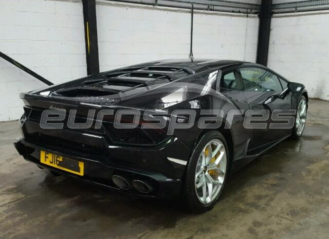 lamborghini 2016 (lp580-2 coupe) avec 1,411 miles, en préparation pour le démontage #3