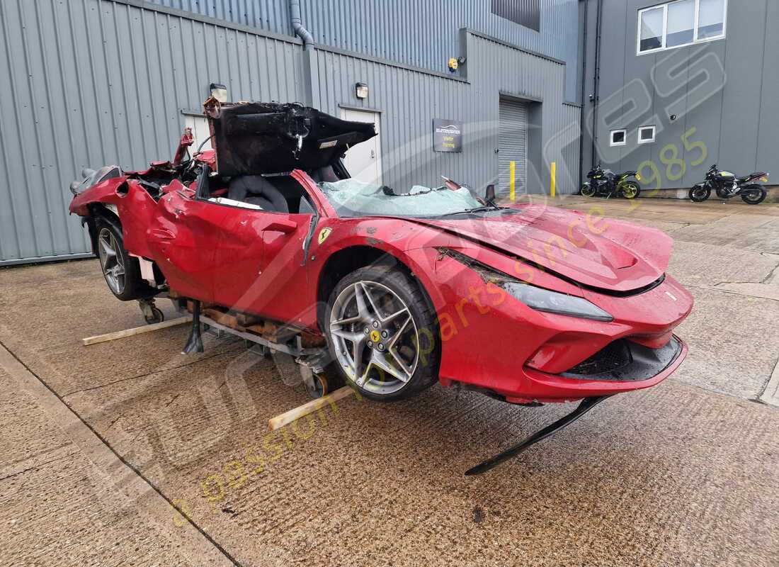 ferrari f8 tributo avec 1,820 miles, en préparation pour le démontage #7