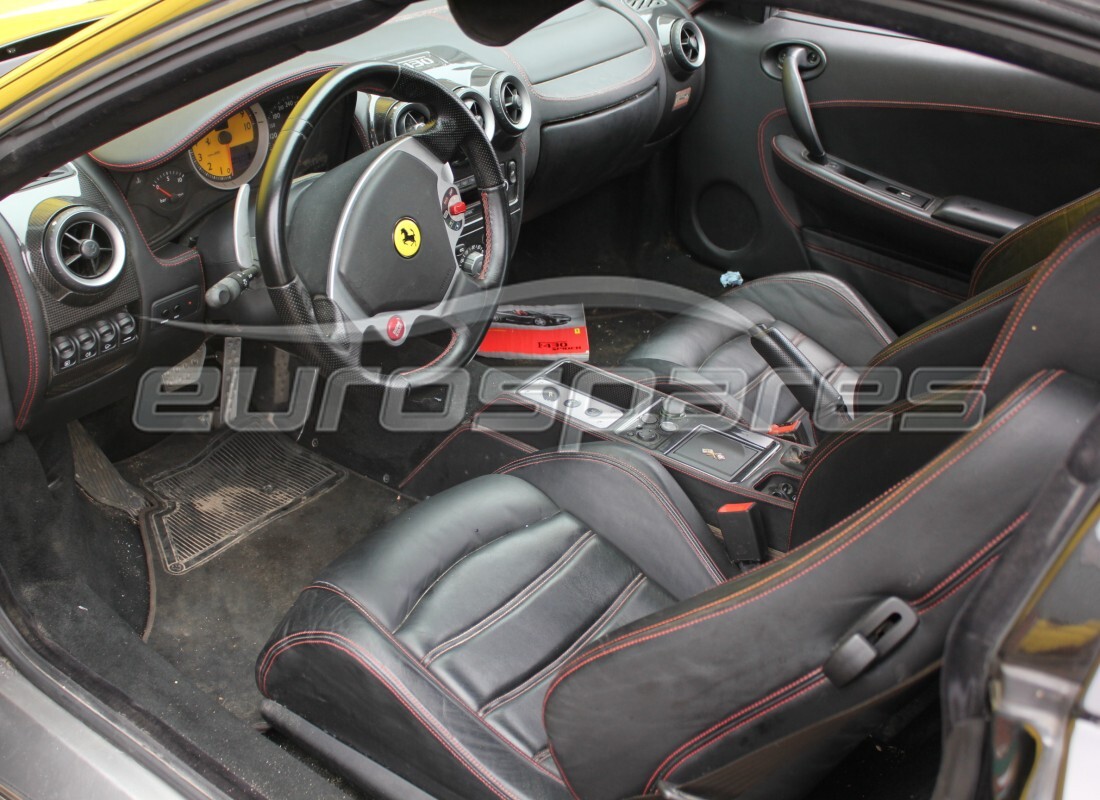 ferrari f430 spider (europe) avec 19,000 kilomètres, en préparation pour le démantèlement #5