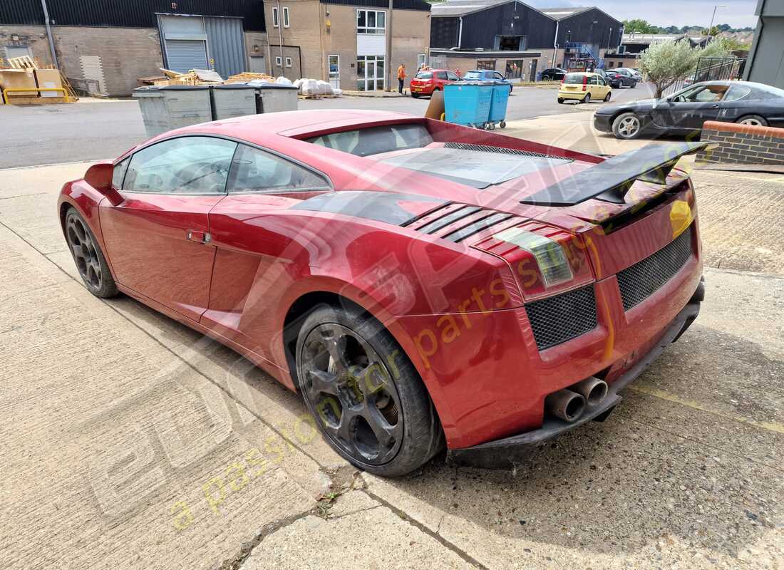 lamborghini gallardo coupe (2006) avec 51,770 kilomètres, en préparation pour le démantèlement #3