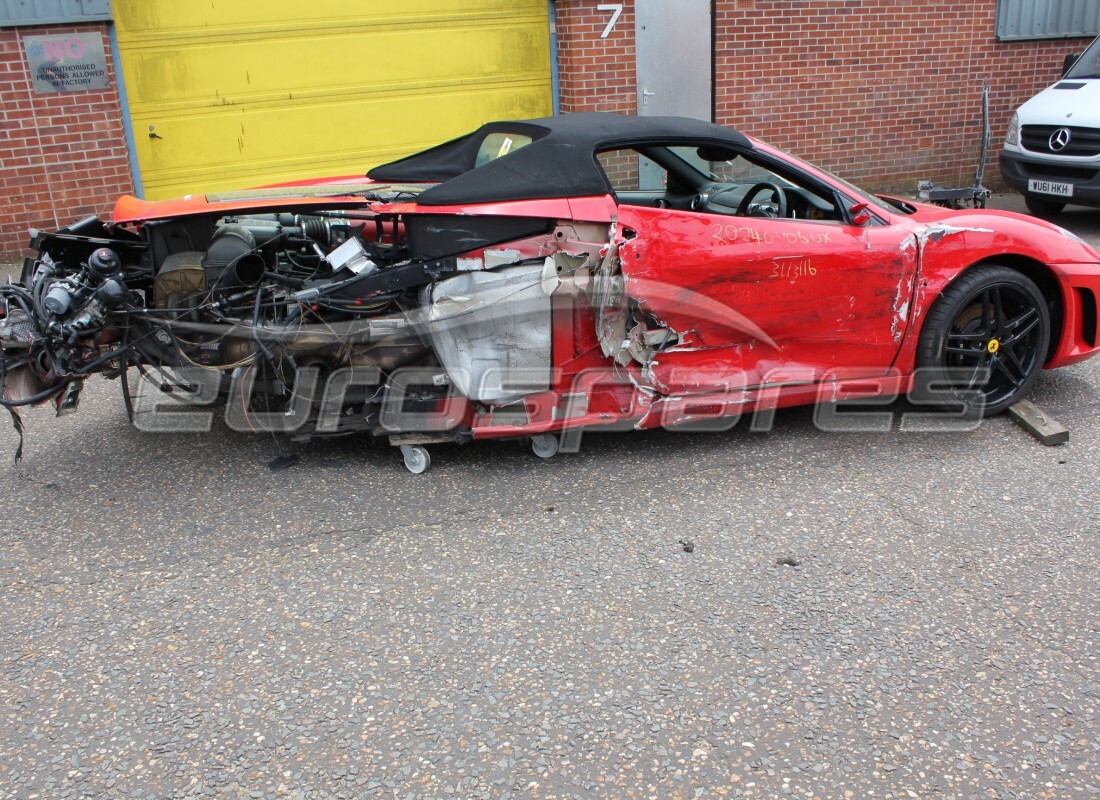 ferrari f430 spider (europe) avec 15,744 miles, en préparation pour le démontage #3