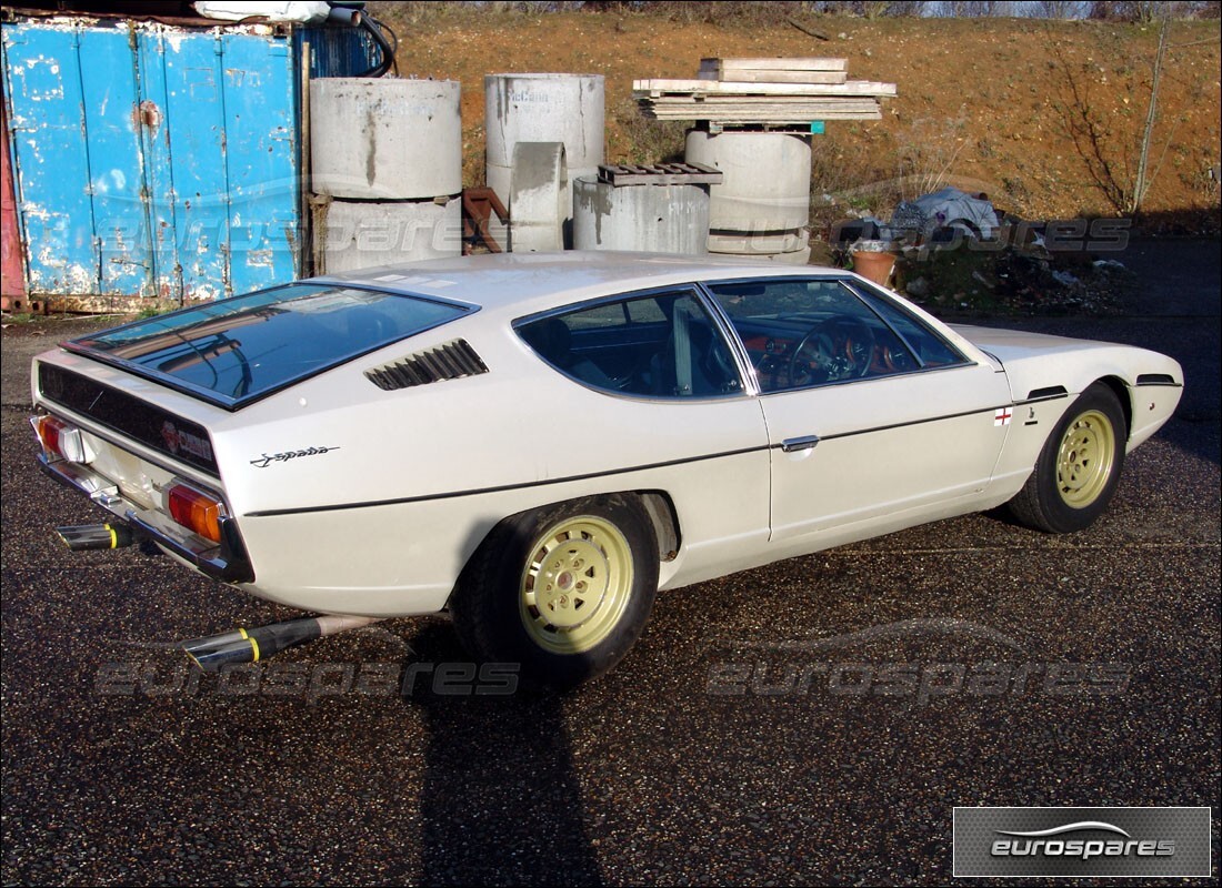 lamborghini espada avec 21,064 miles, en préparation pour le démontage #6