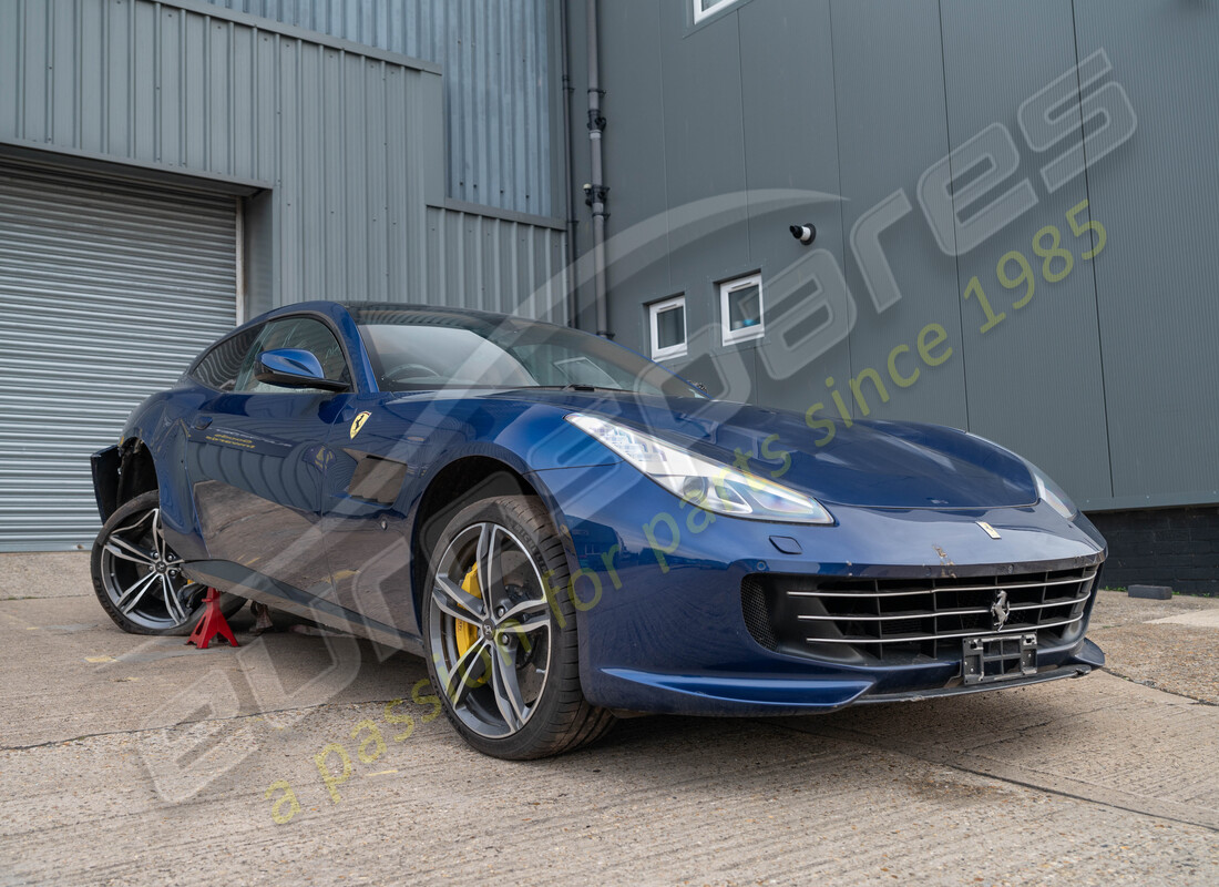 ferrari gtc4 lusso (rhd) avec tbc, en préparation pour le démontage #7
