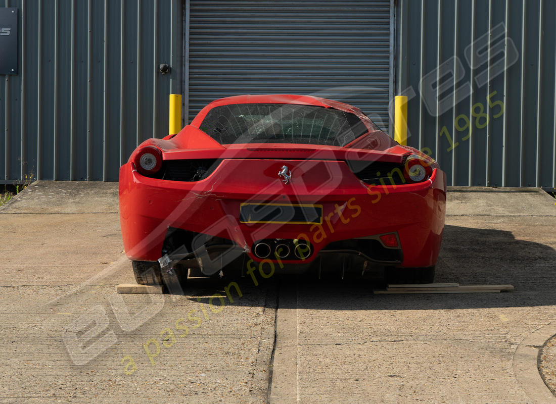 ferrari 458 italia (rhd) avec moins de 20k tbc, en cours de préparation pour le démantèlement #4