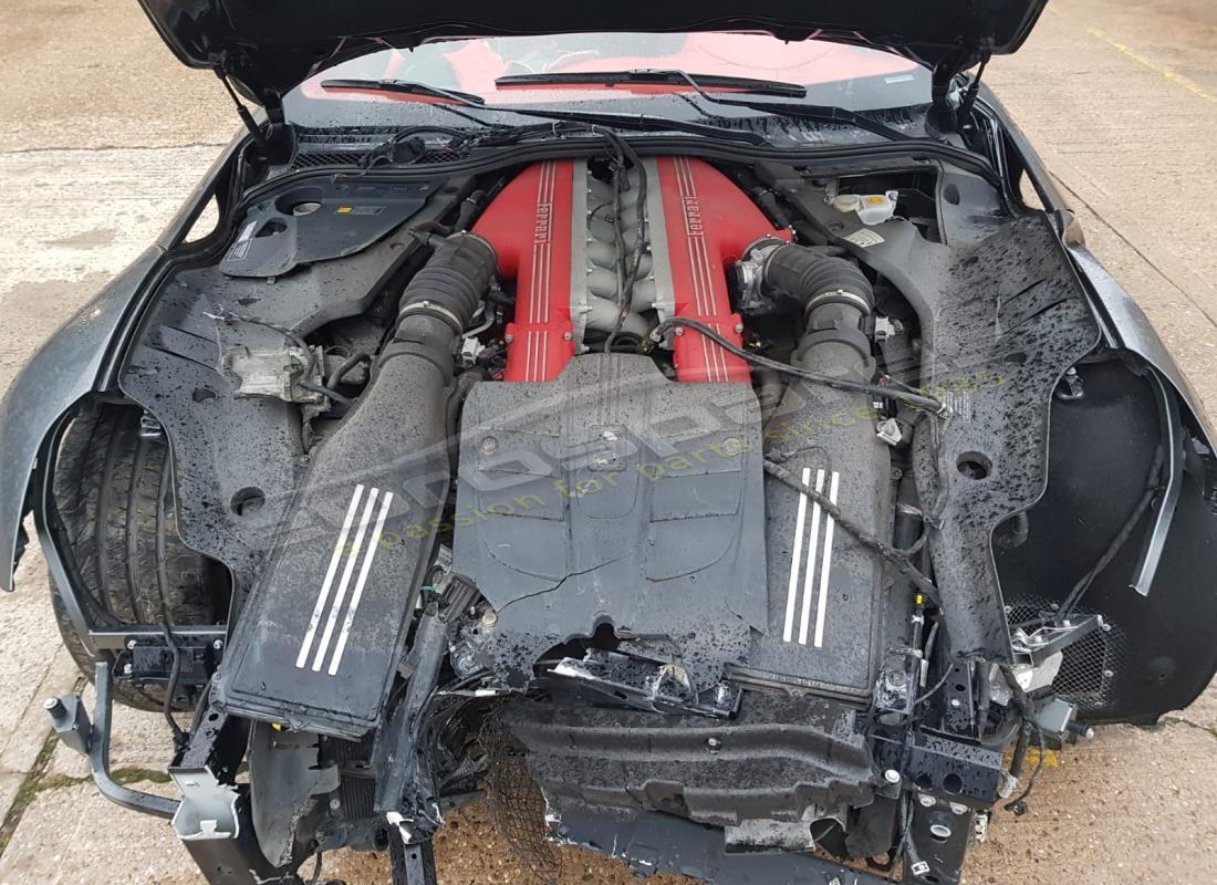 ferrari f12 berlinetta (europe) avec 6,608 kilomètres, en préparation pour le démantèlement #9