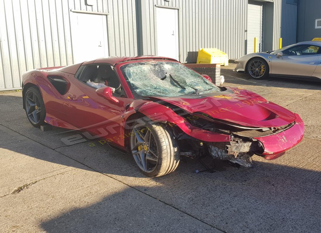 ferrari f8 spider avec 940 miles, en préparation pour le démontage #8