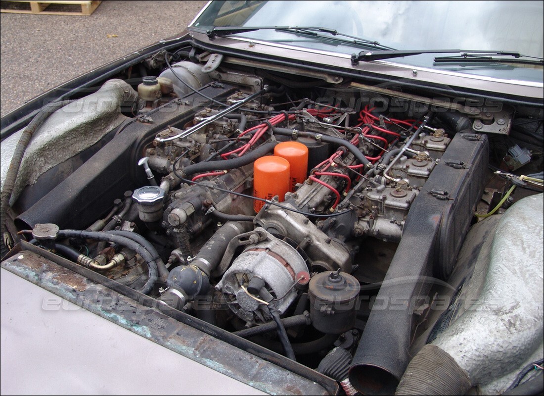 ferrari 365 gt4 2+2 (1973) avec 74,889 miles, en préparation pour le démontage #2