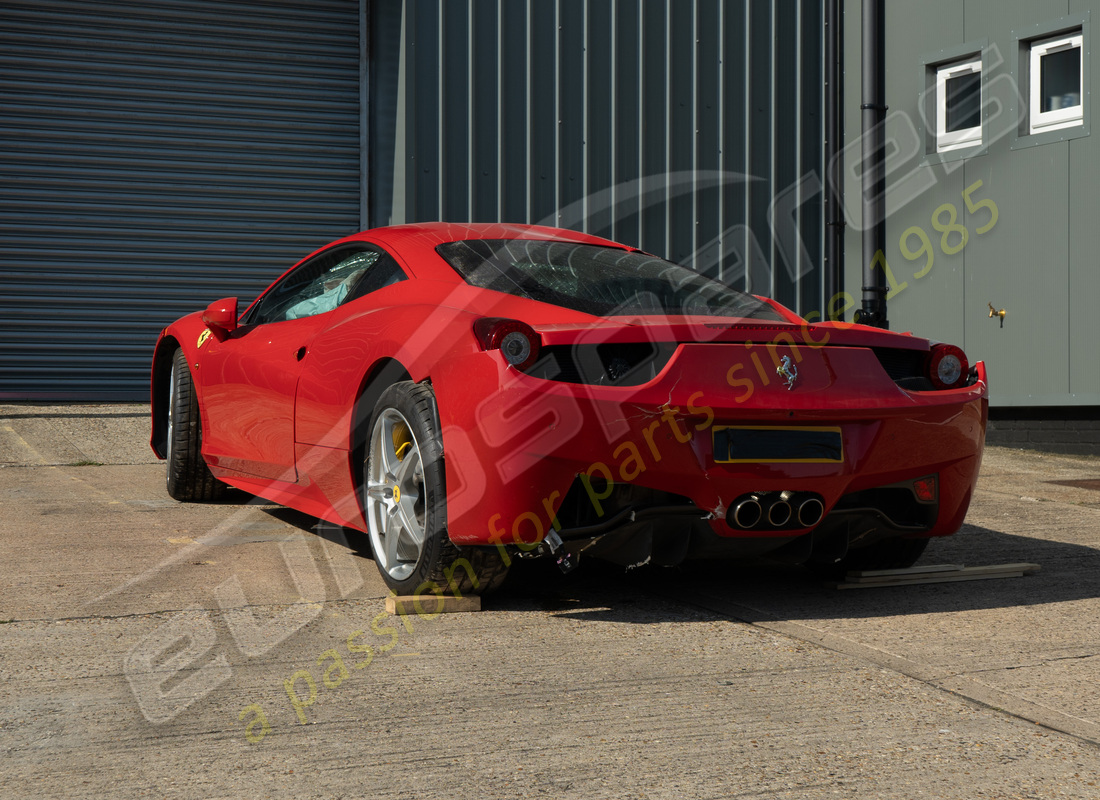 ferrari 458 italia (rhd) avec moins de 20k tbc, en cours de préparation pour le démantèlement #3