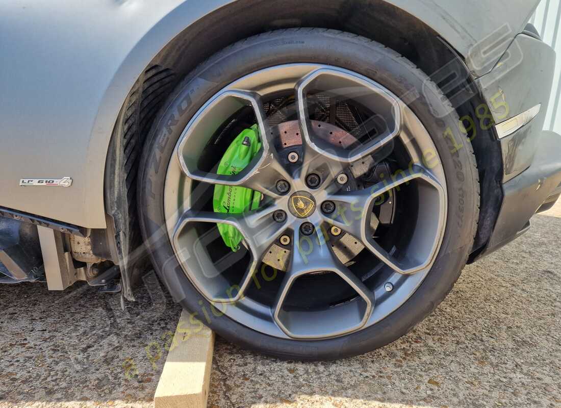 lamborghini lp610-4 spyder (2017) avec 21,701 kilomètres, en préparation pour le démantèlement #20