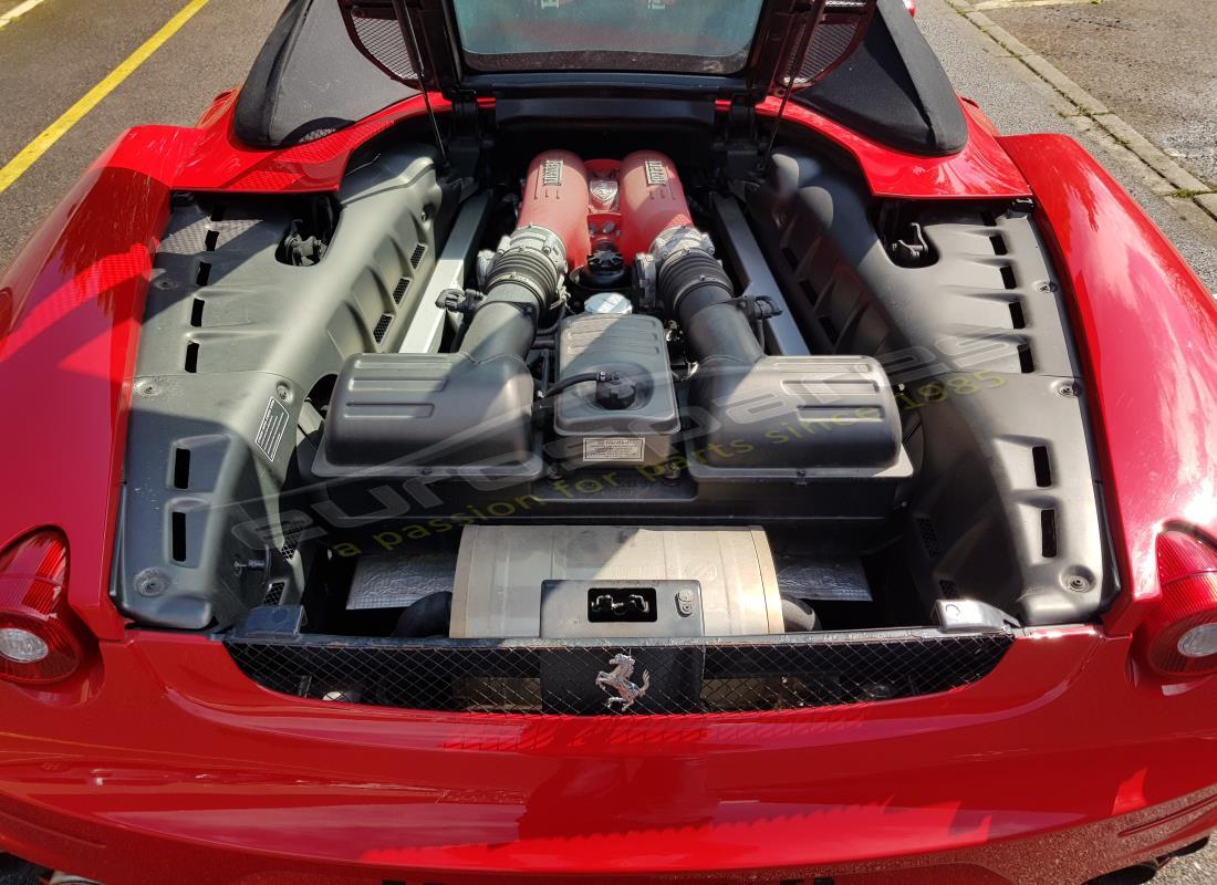 ferrari f430 spider (rhd) avec inconnu, en préparation pour le démontage #10