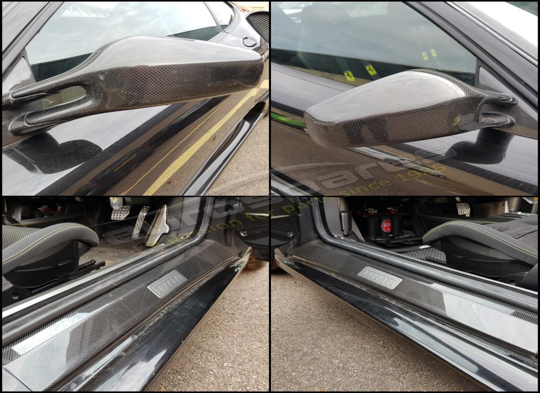 ferrari f430 scuderia (rhd) avec 16,549 miles, en préparation pour le démontage #14