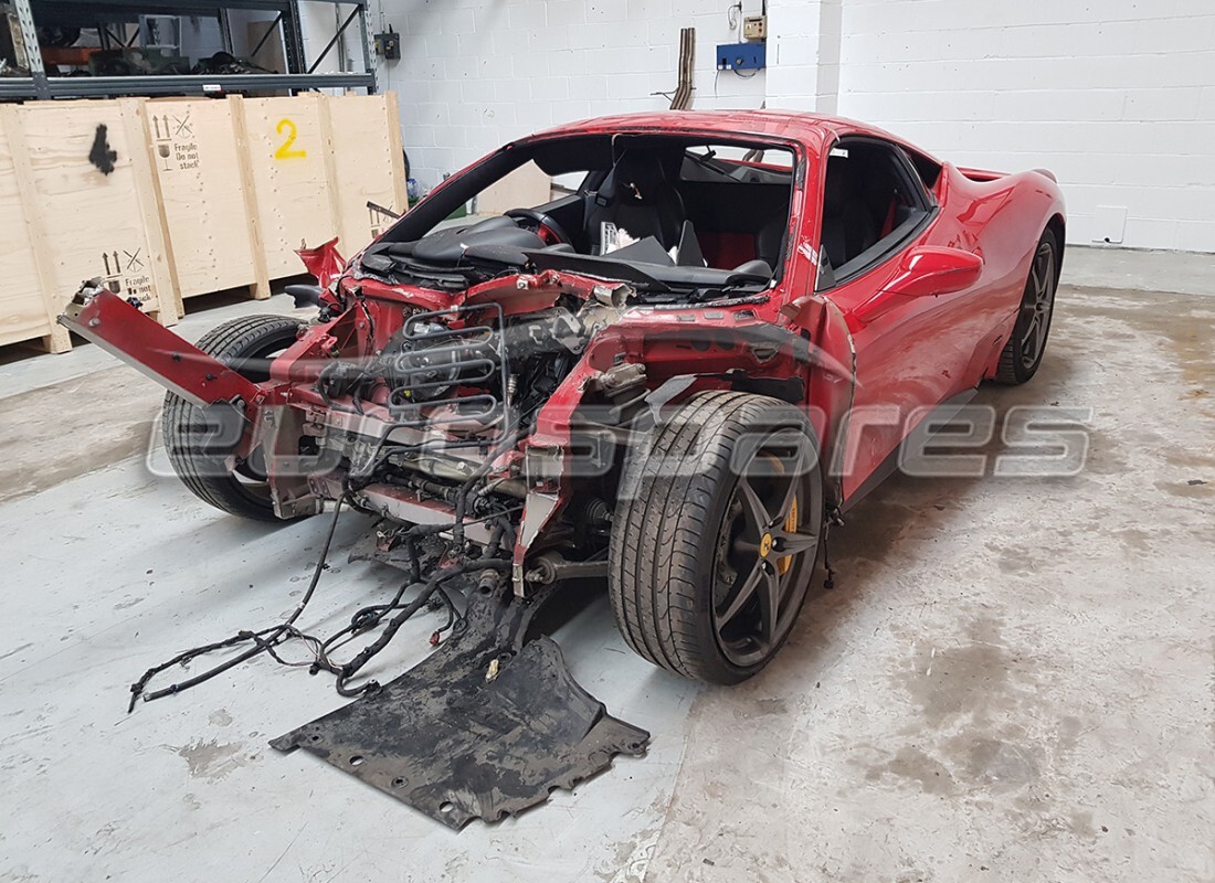 ferrari 458 italia (europe) avec 22,883 miles, en préparation pour le démontage #1