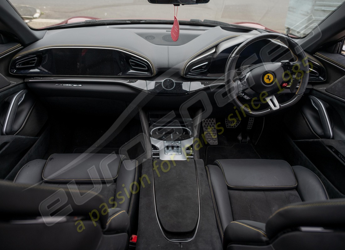 ferrari purosangue avec 1454 miles, en préparation pour le démontage #14