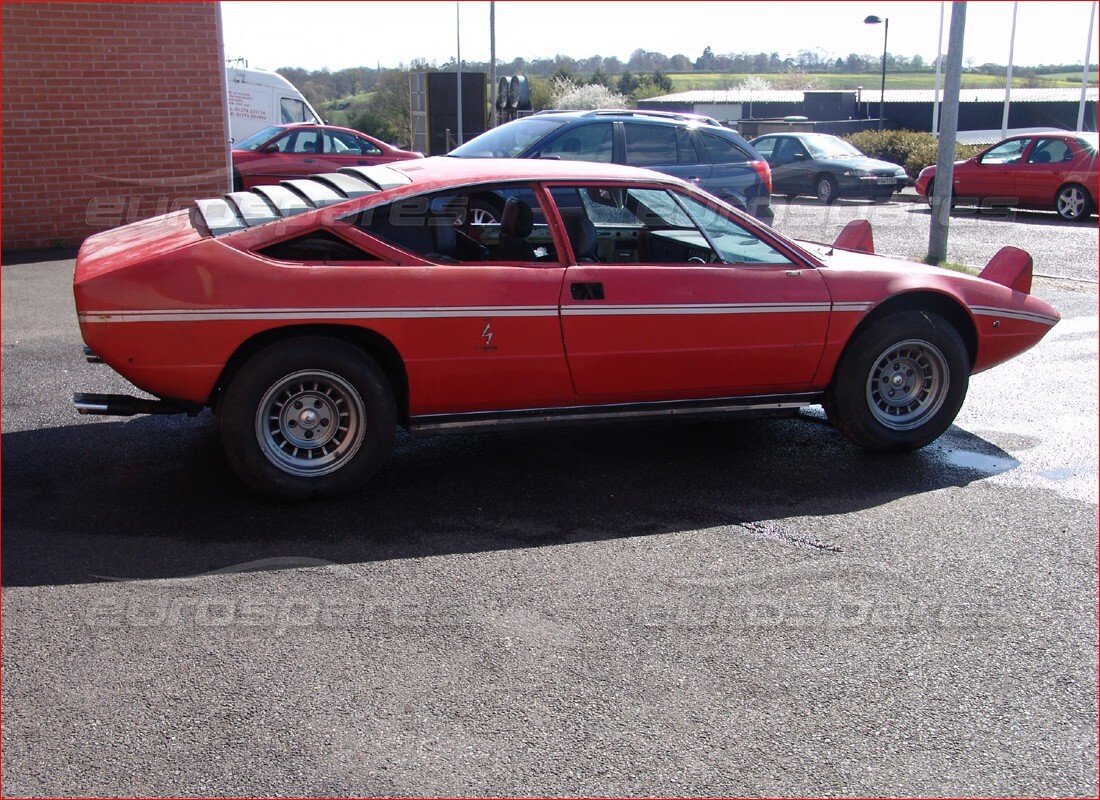 lamborghini urraco p250 / p250s avec n/a, en préparation pour le démontage #9