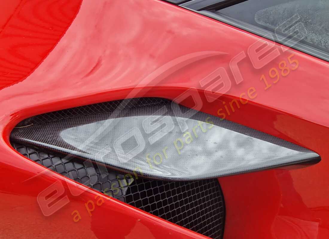 ferrari f8 tributo avec 973 miles, en préparation pour le démontage #14