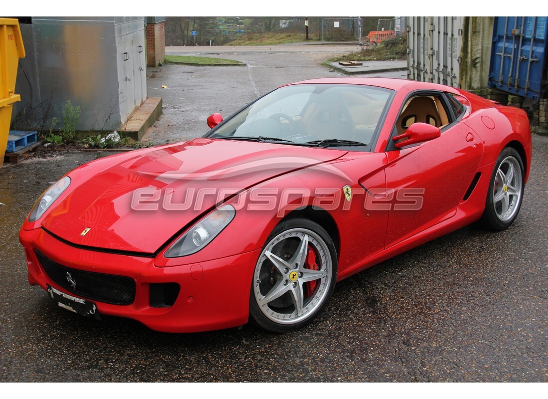ferrari 599 gtb fiorano (europe) en préparation pour démantèlement à eurospares
