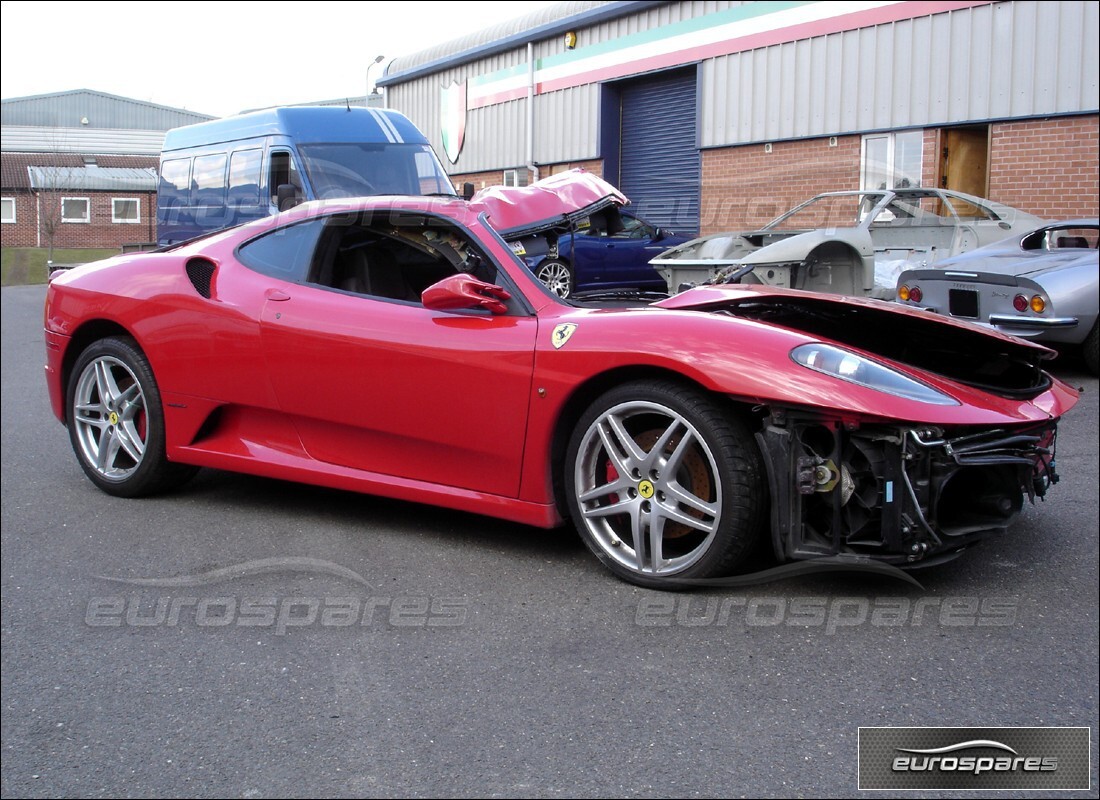 ferrari f430 coupe (europe) avec 4,000 kilomètres, en préparation pour le démantèlement #1