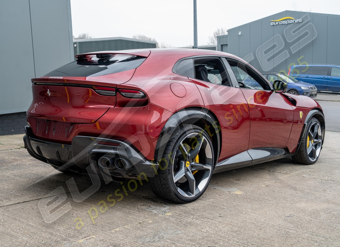 ferrari purosangue avec 1454 miles, en préparation pour le démontage #6