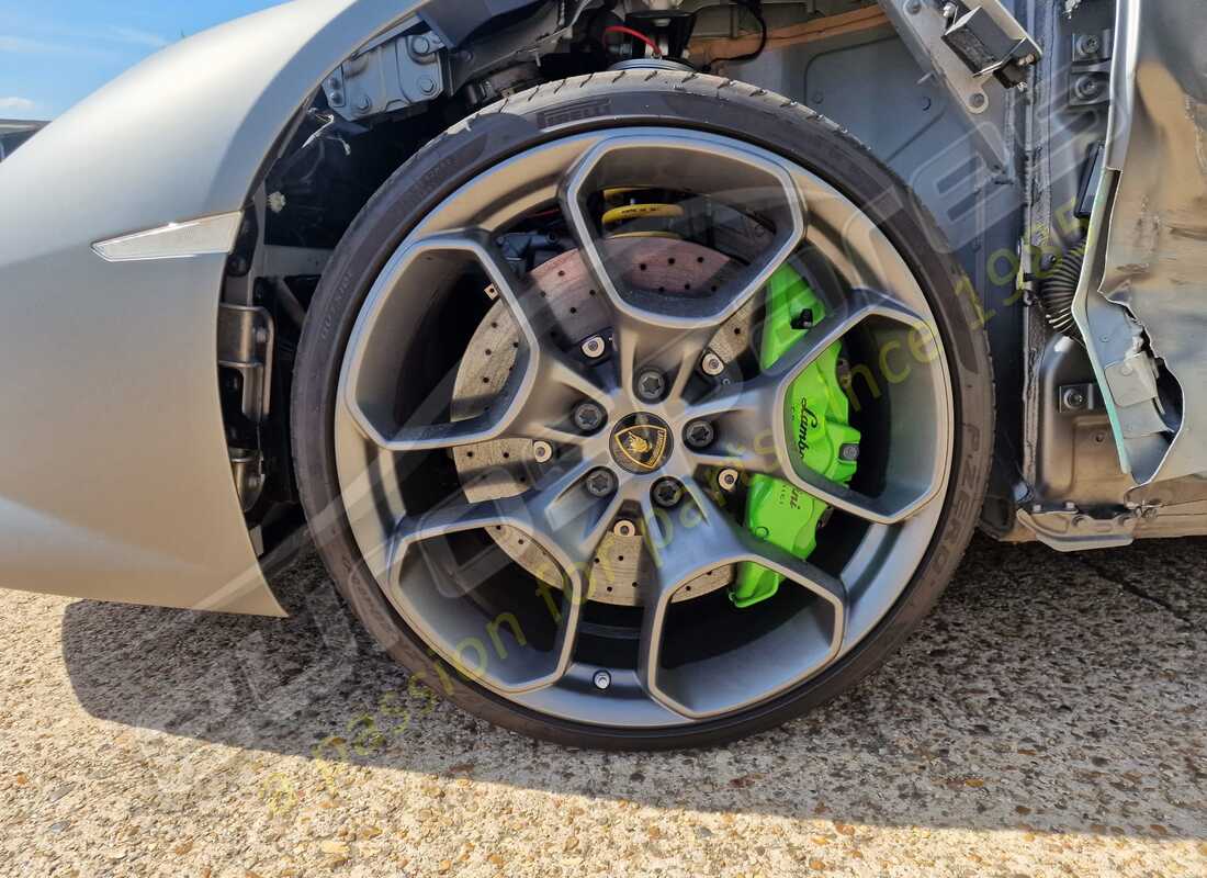 lamborghini lp610-4 spyder (2017) avec 21,701 kilomètres, en préparation pour le démantèlement #19