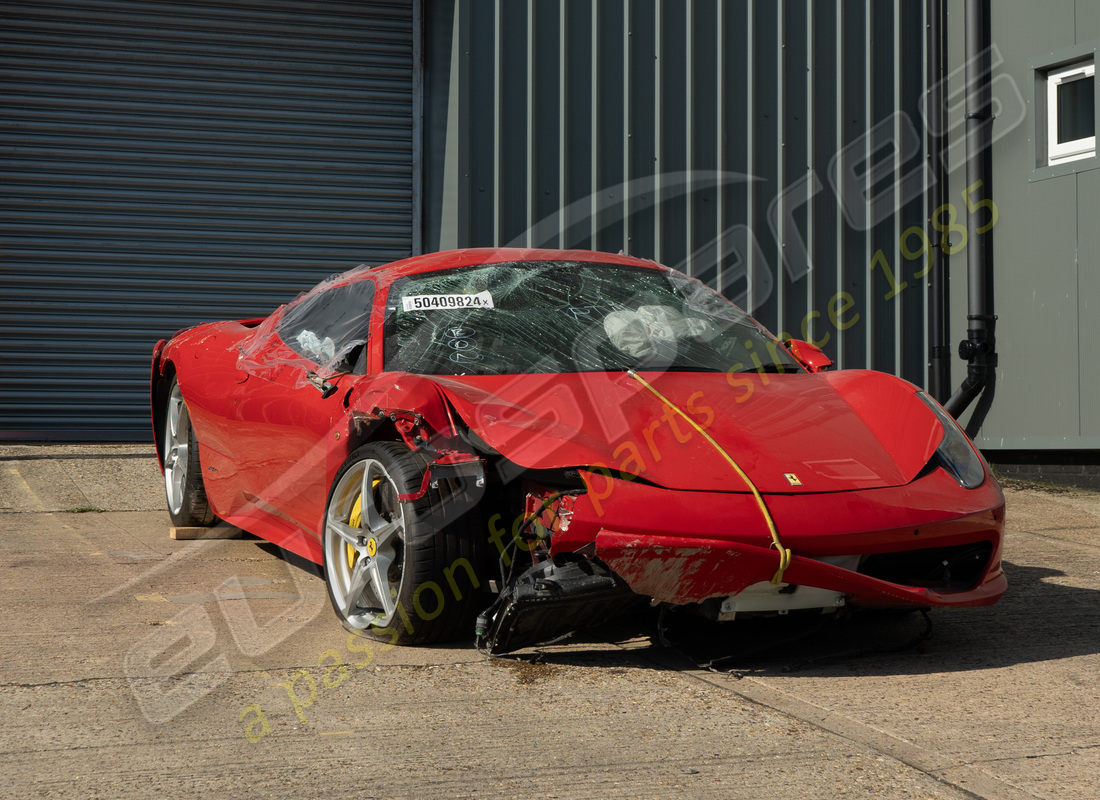 ferrari 458 italia (rhd) avec moins de 20k tbc, en cours de préparation pour le démantèlement #7