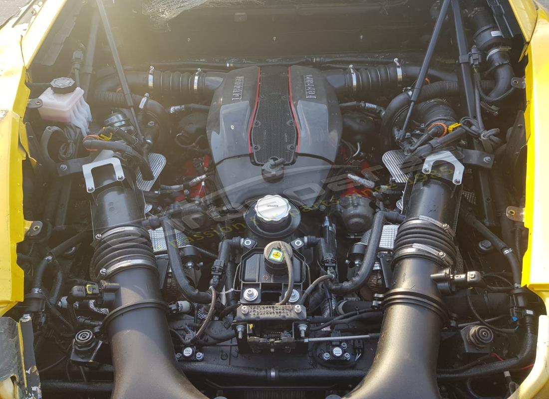 ferrari 488 pista avec 482 miles, en préparation pour le démontage #13