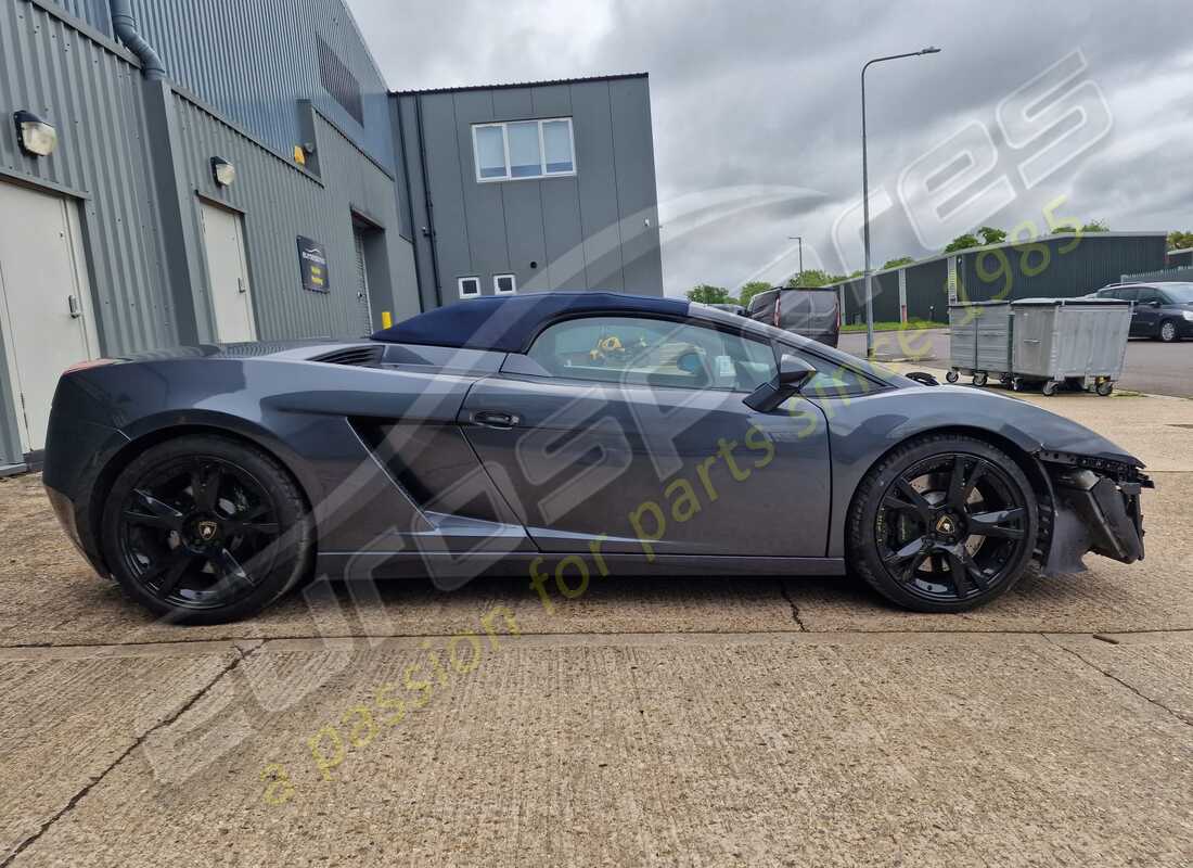 lamborghini gallardo spyder (2008) avec 42,136 miles, en préparation pour le démontage #6