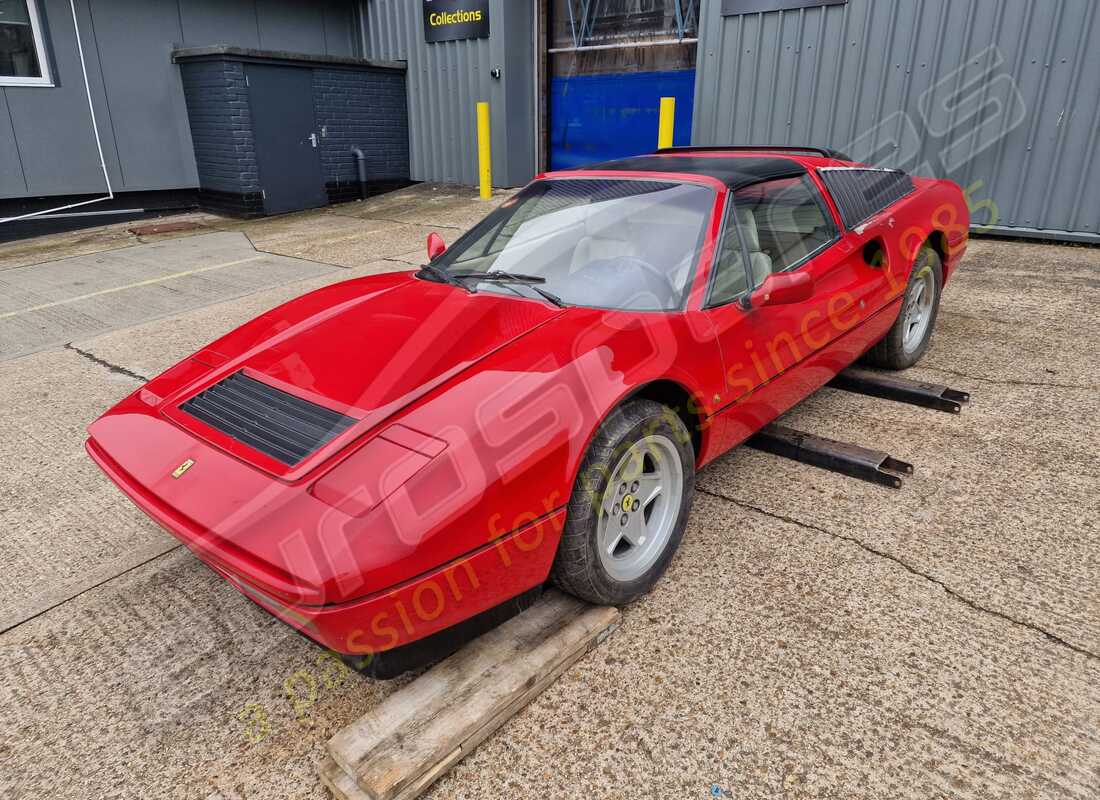 ferrari 328 (1985) avec 28,673 kilomètres, en préparation pour le démantèlement #1