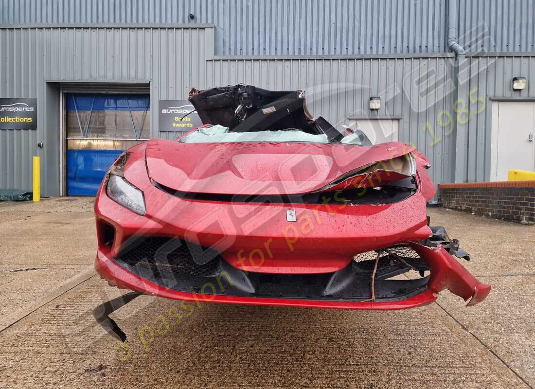 ferrari f8 tributo avec 1,820 miles, en préparation pour le démontage #8