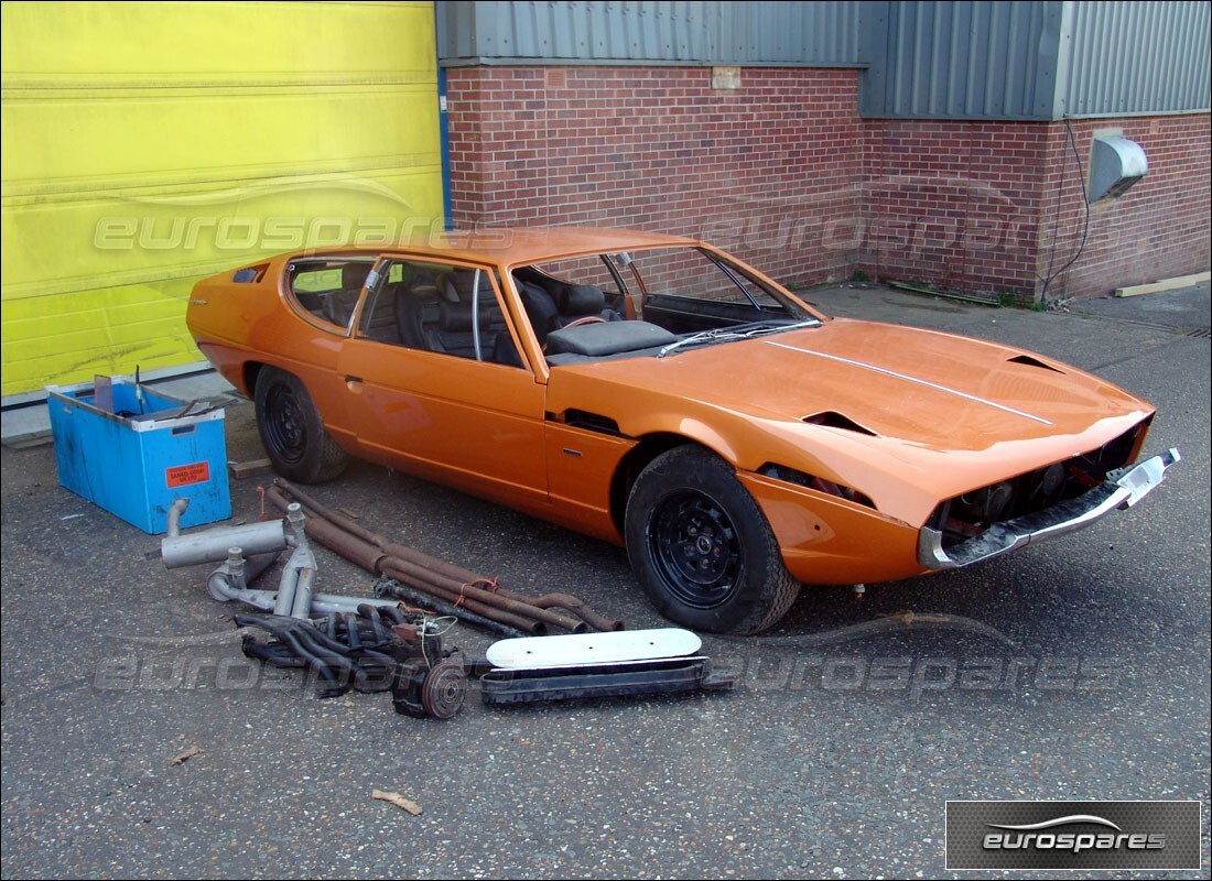 lamborghini espada avec 44,000 miles, en préparation pour le démontage #1