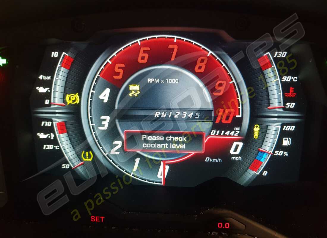 lamborghini 2018 (lp740-4 s coupe) avec 11,442 miles, en préparation pour le démontage #11