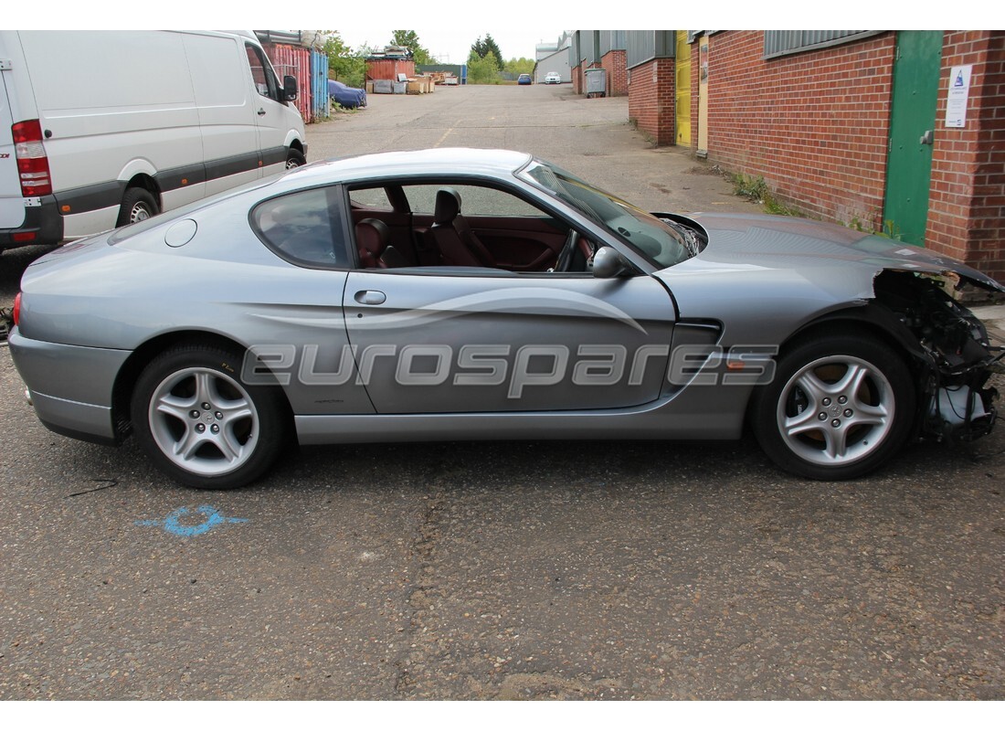 ferrari 456 m gt/m gta avec 23,481 miles, en préparation pour le démontage #5