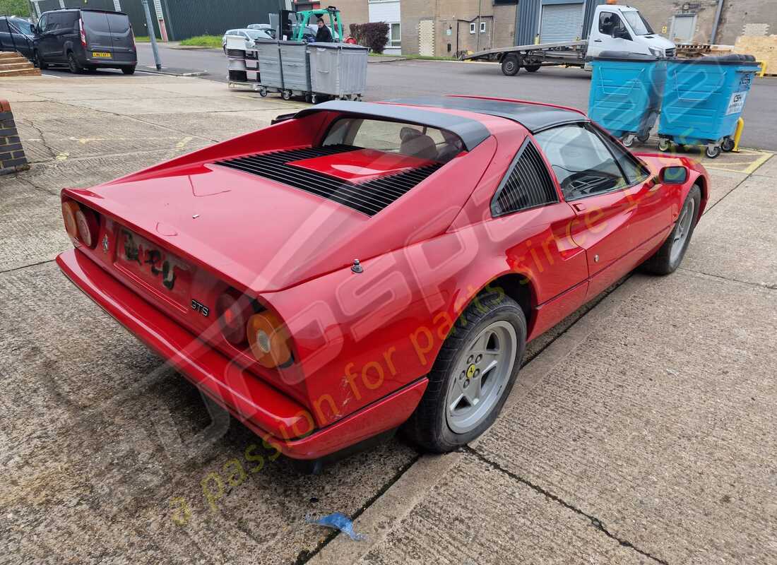 ferrari 328 (1985) avec 28,673 kilomètres, en préparation pour le démantèlement #5