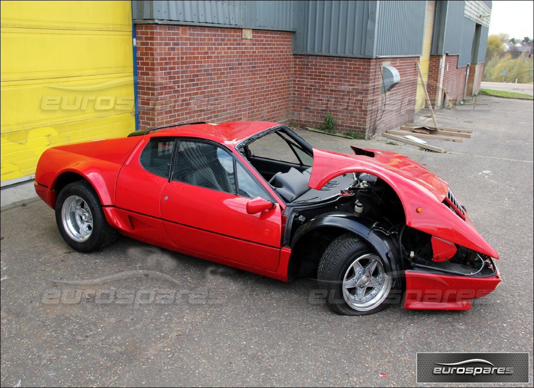 ferrari 512 bb avec 15,936 miles, en préparation pour le démontage #2