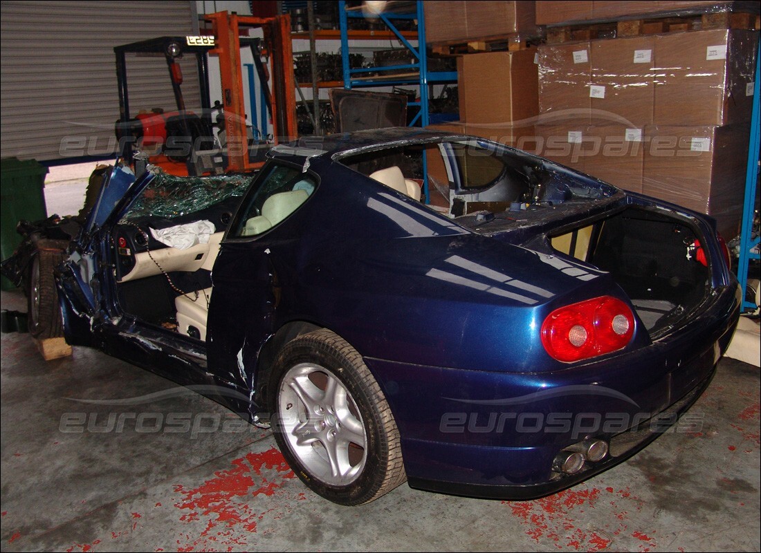 ferrari 456 m gt/m gta en préparation pour démantèlement à eurospares