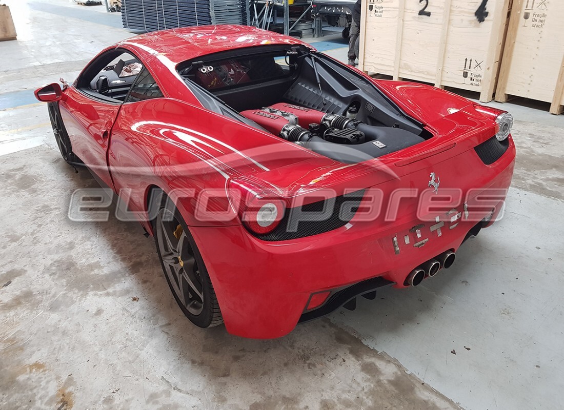 ferrari 458 italia (europe) avec 22,883 miles, en préparation pour le démontage #3