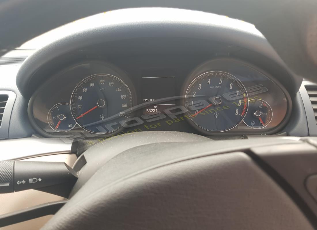 maserati grancabrio (2011) 4.7 avec 53,231 miles, en préparation pour le démontage #11